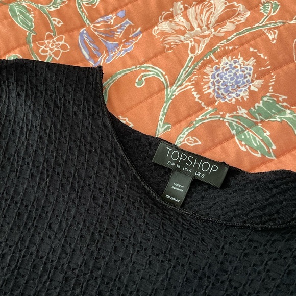 Topshop Soft Crinkle Bodycon Mini Tank Dress - Picture 7 of 8